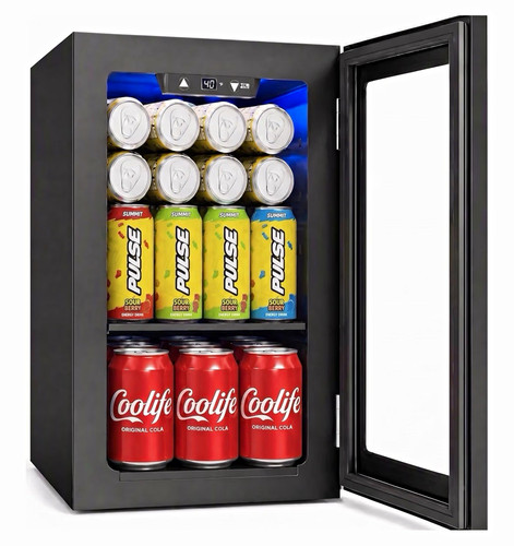 Black beverage cooler - cooler, mini